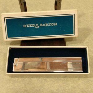 Vintage Reed & Barton Silver Folding Comb, Original Box, Mint Condition